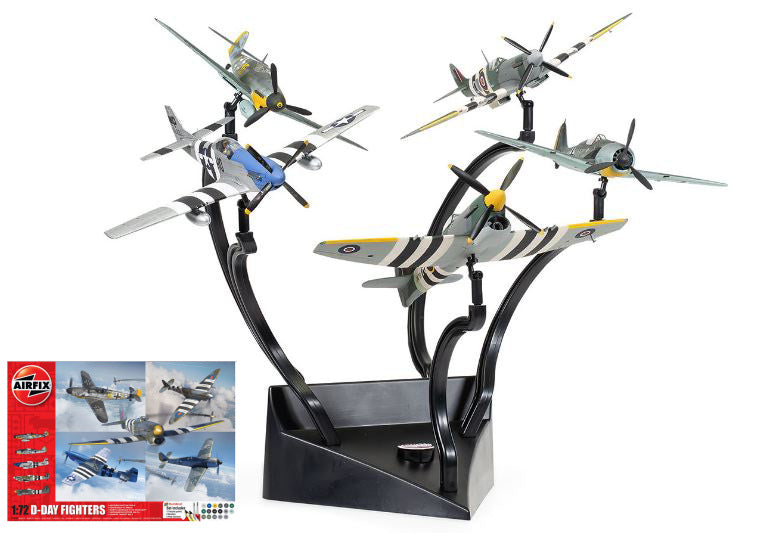 D-day Fighters Gift Set Kit – Airfix 1:72