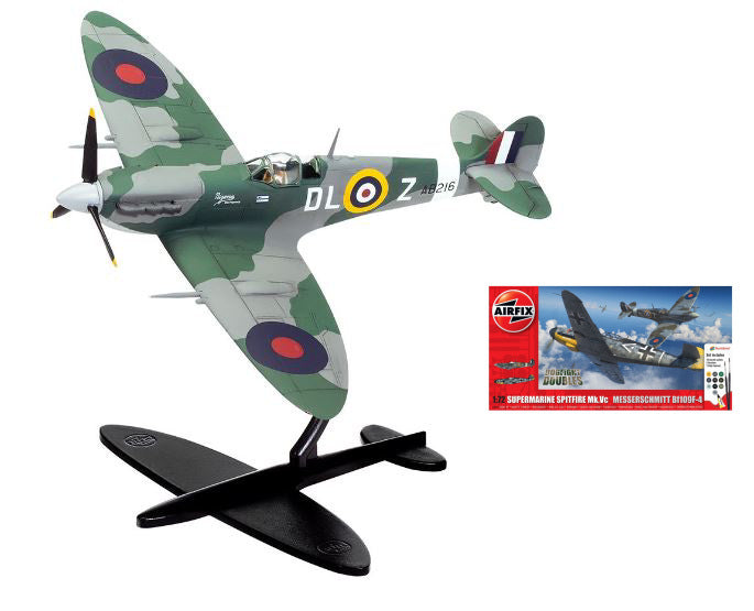 Supermarine Spitfire Mk.vc Vs Bf109F-4 Dogfight Double Kit – Airfix 1:72
