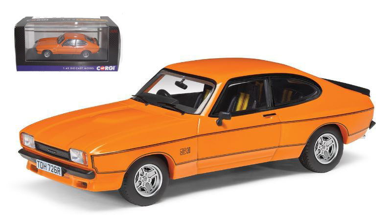 Ford Capri Mk2 3.0S X-pack Signal Orange – Vanguards 1:43