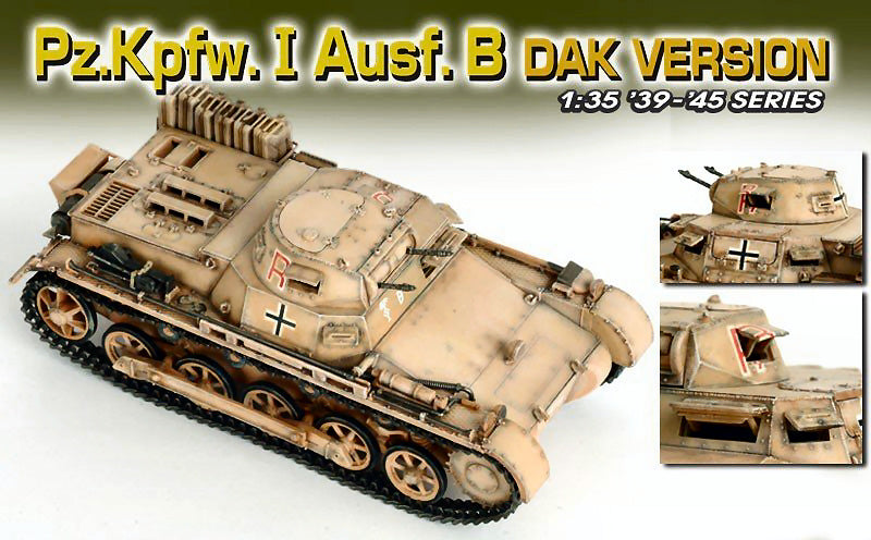 Pz.kpfw.i Ausf.b Dak Version Kit – Dragon 1:35