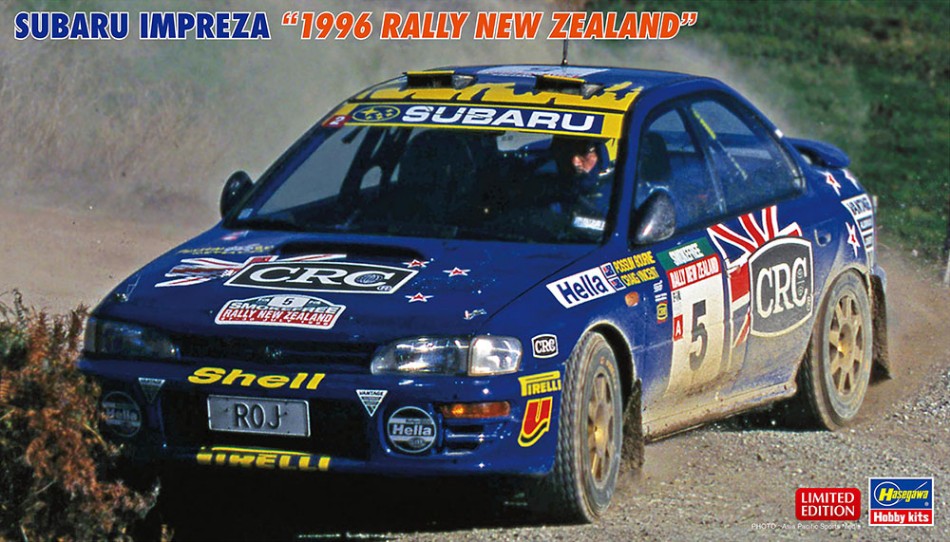 Subaru Impreza 1996 Rally New Zeland Kit – Hasegawa 1:24