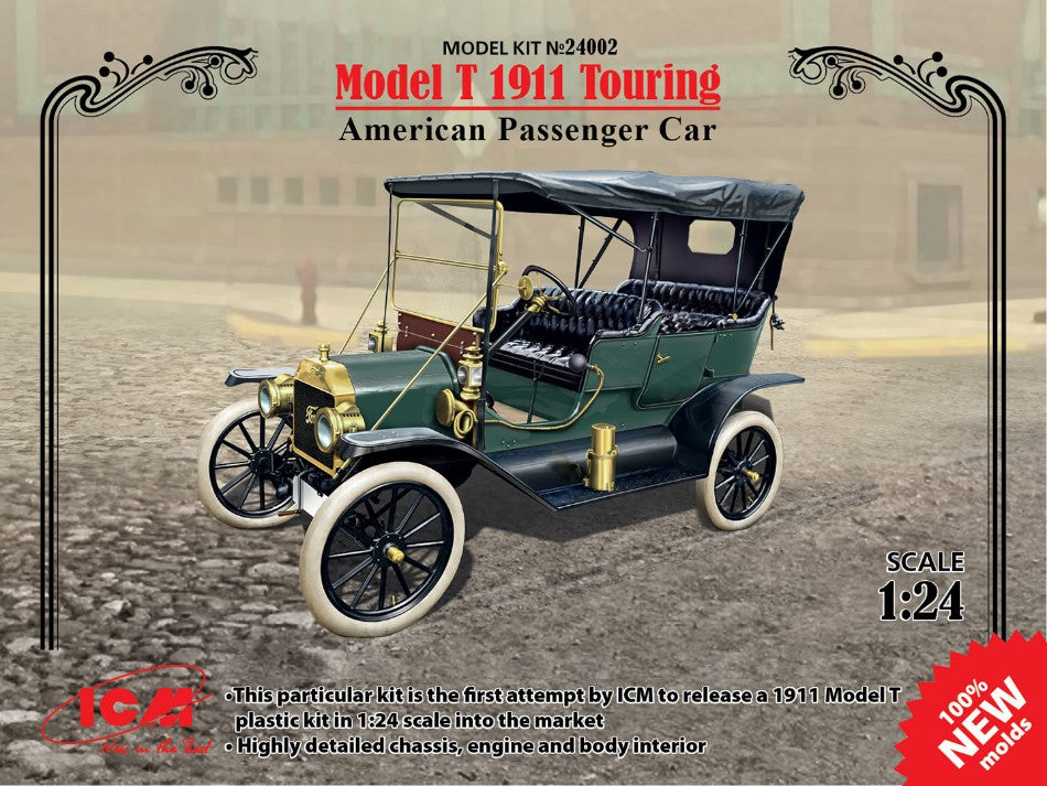 Model T 1911 Touring American Kit – ICM 1:24