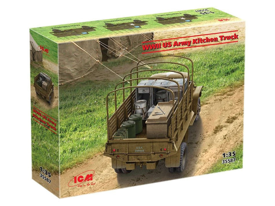 WWII US Army Kitchen Truck Kit – ICM 1:35
