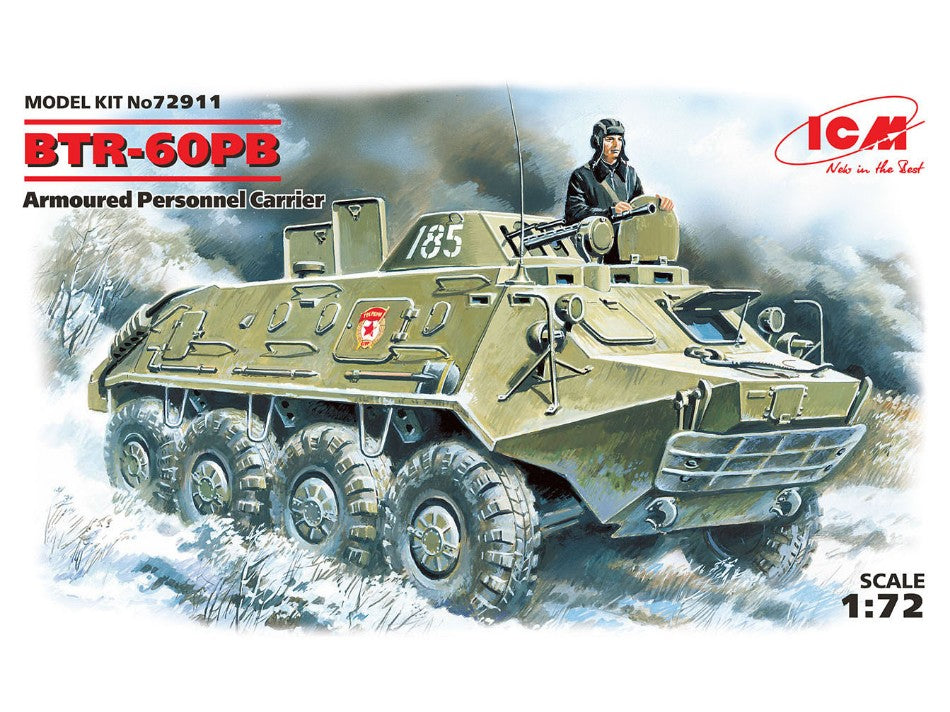 Btr 60 Pb Armoured Personnel Carrier Kit – ICM 1:72