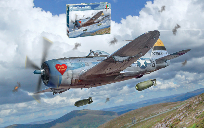 P-47D Thunderbolt (e.t.o.) Kit – Italeri 1:48