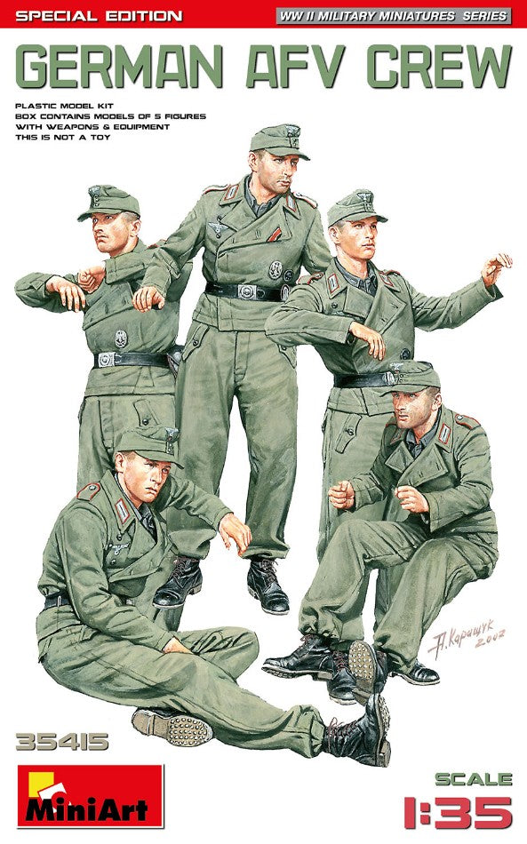German Afv Crew Kit – Miniart 1:35