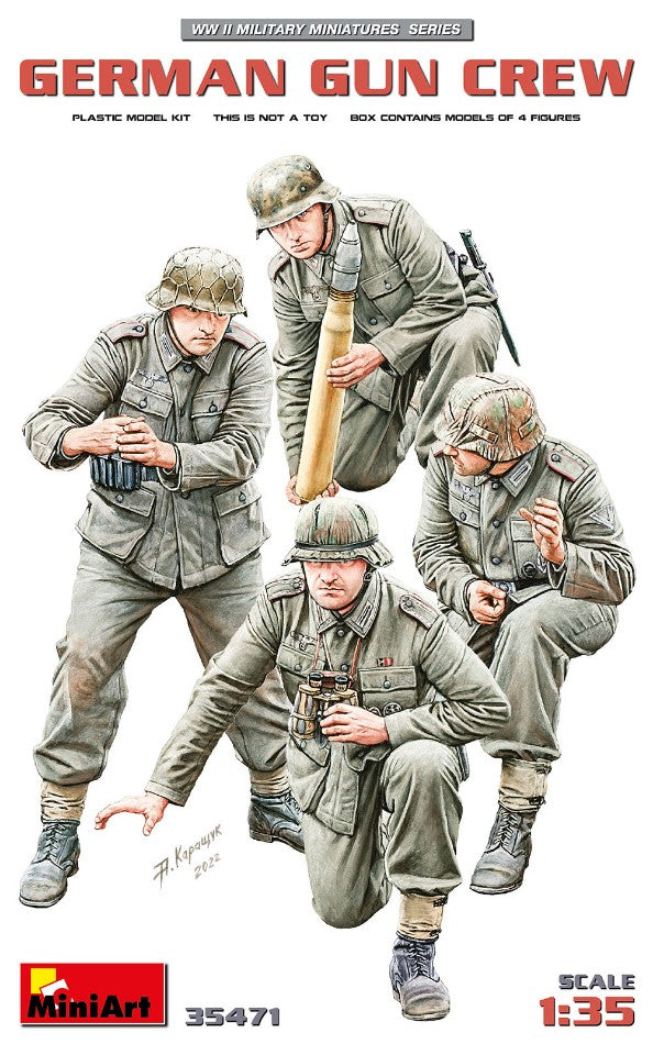 German Gun Crew Kit – Miniart 1:35