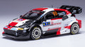 Toyota Rally WRC N.69 Centr.europ.rally 2023 Rovanpera-halttunen – Ixo Model 1:43