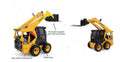 Komatsu SK820 With 2 Implements – Universal Hobbies 1:25