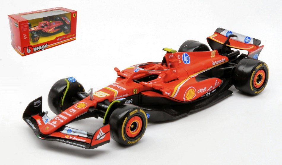 Ferrari SF-24 N.55 F1 2024 Carlos Sainz – Burago 1:43