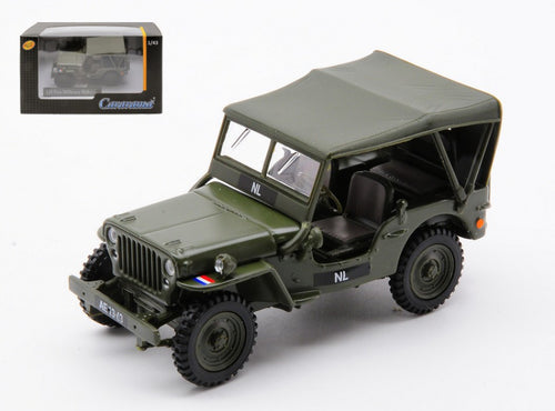 1/4 Ton Military Vehicle Nl 1955 Closed Top – Cararama 1:43