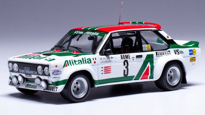Fiat 131 Abarth N.3 Rally Monte Carlo 1979 Alen-Kivimaki 1:43 – Ixo Model