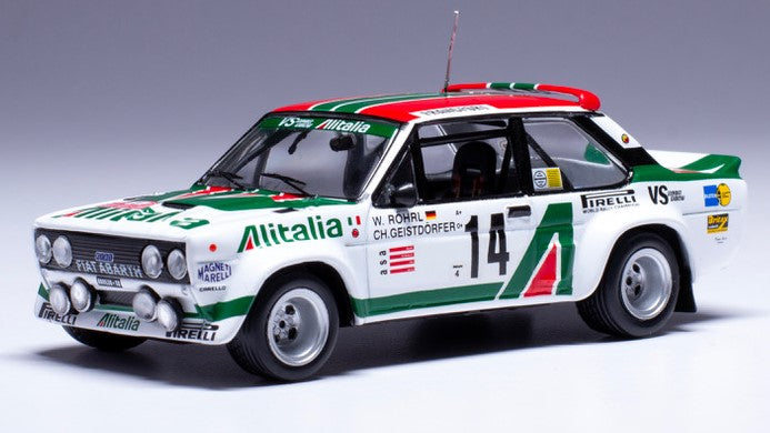 Fiat 131 Abarth N.14 Rally Monte Carlo 1979 Rohrl-Geistdorfer 1:43 – Ixo Model