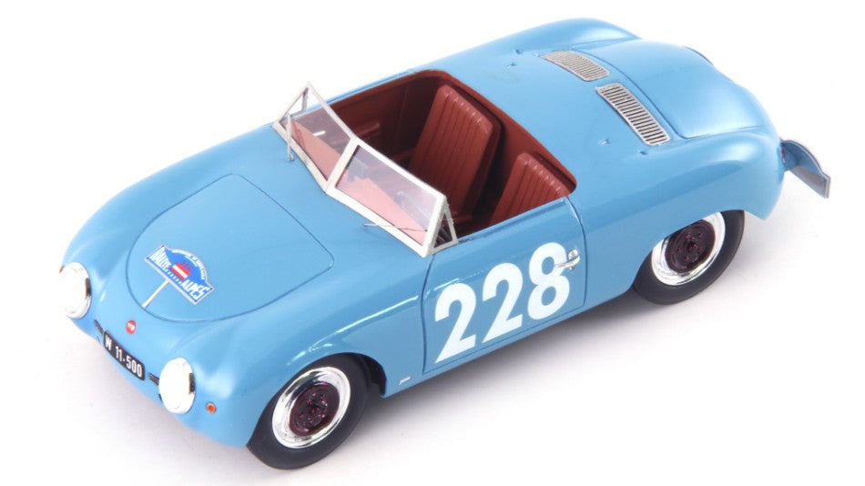 Denzel Wd 1300 Super "rally Des Alpes 1954" Blue – Autocult 1:43