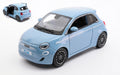 Fiat 500e 2023 Light Blue – Burago 1:24
