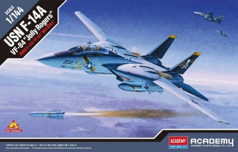 Usn F-14A VF-84 Jolly Rogers Kit – Academy 1:144