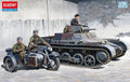 German Panzer I Ausf.b & Motorcycle Kit – Academy 1:72