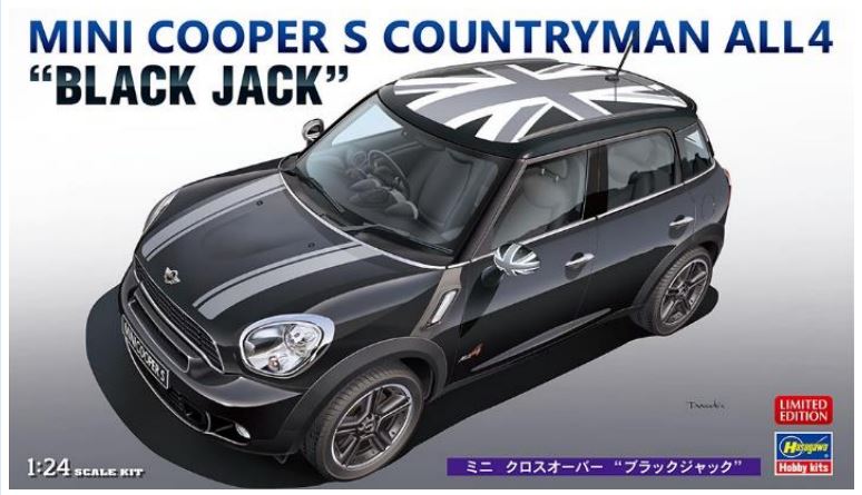 Mini Cooper S Countryman ALL.4 Black Jack Kit – Hasegawa 1:24