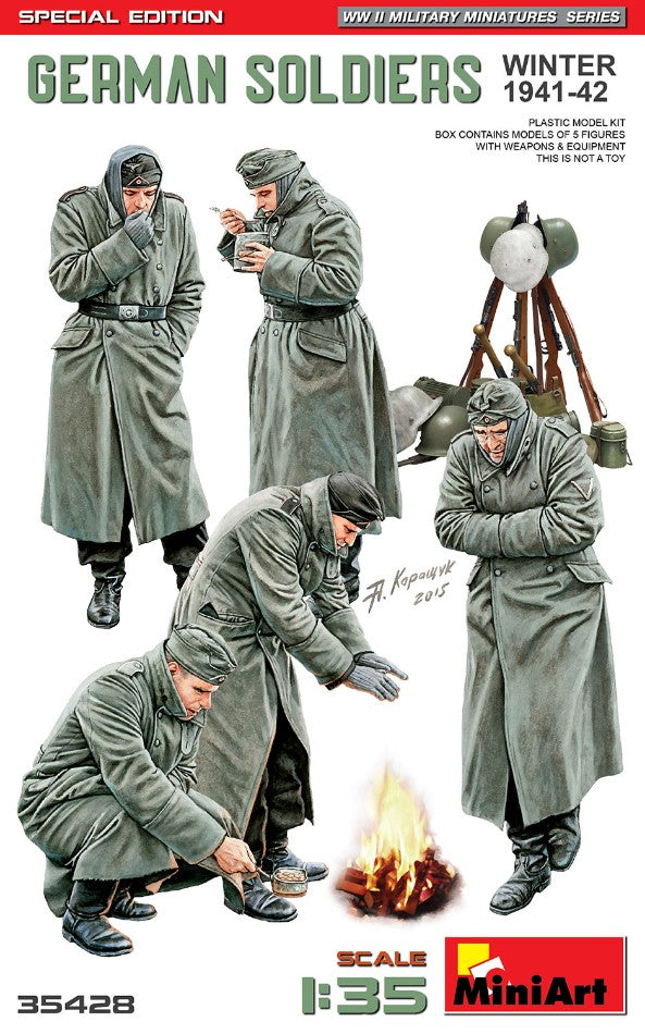 German Soldiers Winter 1941-42 Kit – Miniart 1:35