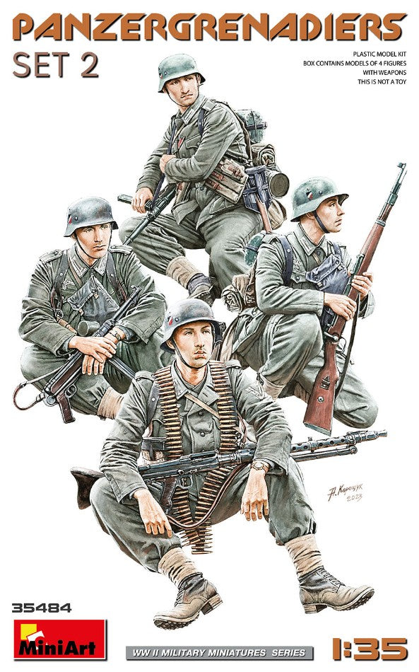 Panzergrenadiers Set 2 Kit – Miniart 1:35