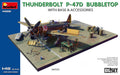 Thunderbolt P-47D Bubbletop W/base & Accessories Big Set Kit – Miniart 1:48