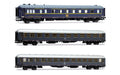 Fs 3 Carrozze RISTORANTE,1a Classe, 2a Classe Rapido 904-905 Ep.iva – Rivarossi 1:87