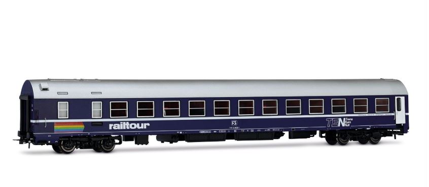 Carrozza Letto Livrea Ten "railtour" Logo Ep.iv – Rivarossi 1:87