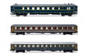 Fs 3 Carrozze RISTORANTE,1a Classe, 2a Classe Alpen-express Ep.ivb – Rivarossi 1:87