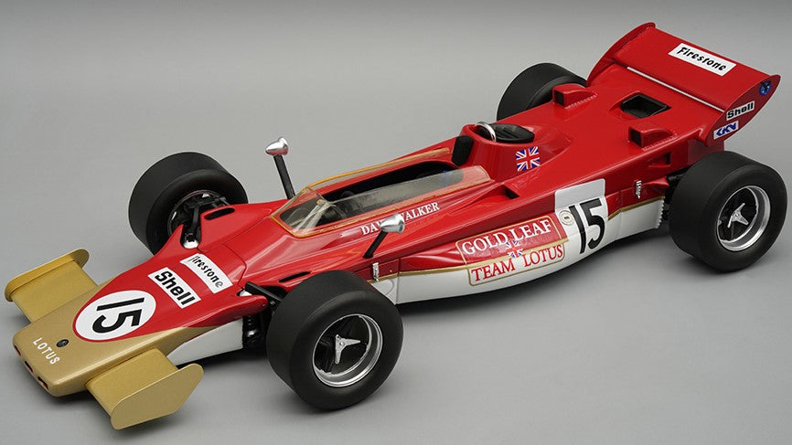Lotus 56B Dutch GP 1971 D.WALKER C/vetrina – Tecnomodel 1:18