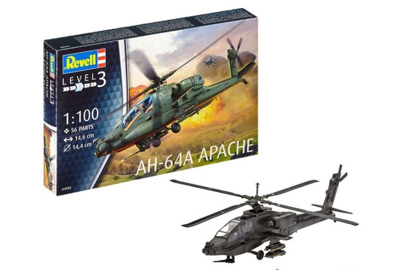 Elicottero AH-64A Apache Kit – Revell 1:100