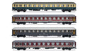 Fs Dbns 4-UNIT Carrozze Pack 2 Italia-olanda Ep.v – Rivarossi 1:87