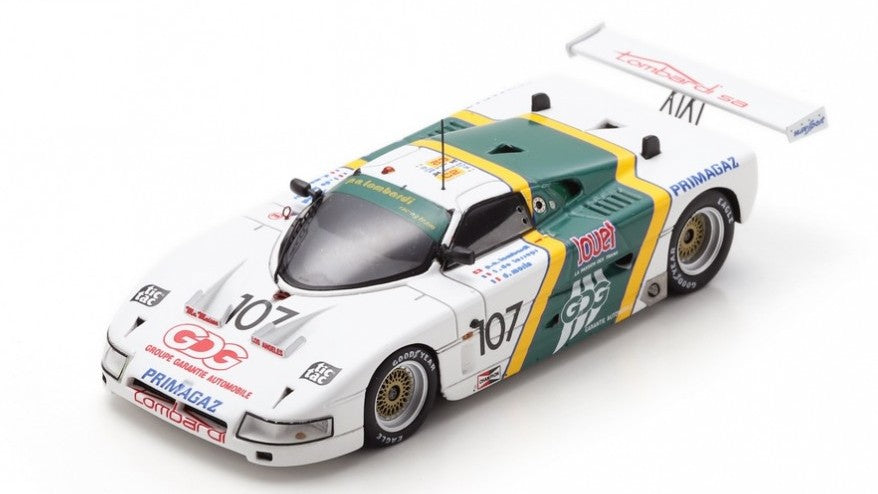 Spice SE87C N.107 24 H Le Mans 1990 Lombardi-morin-lesseps – Spark Model 1:43