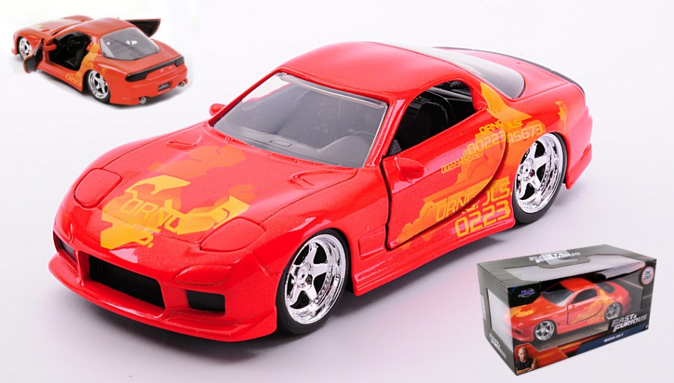 Mazda RX-7 Fast & Furious Orange – Jada Toys 1:32