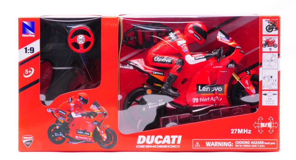 Ducati Desmosedici N.63 P.BAGNAIA Radiocomando – New Ray 1:9