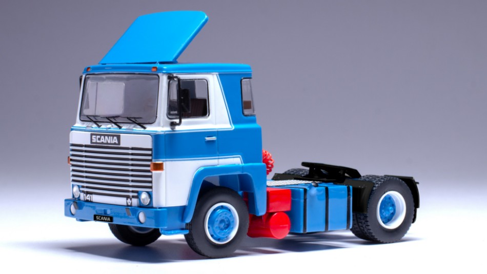 Scania Lbt 141 1976 Blue/white – Ixo Model 1:43