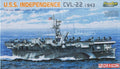 U.S.S. Independence CVL-22 1943 Kit – Dragon 1:700