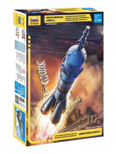 Soyuz Rocket Kit – Zvezda 1:144