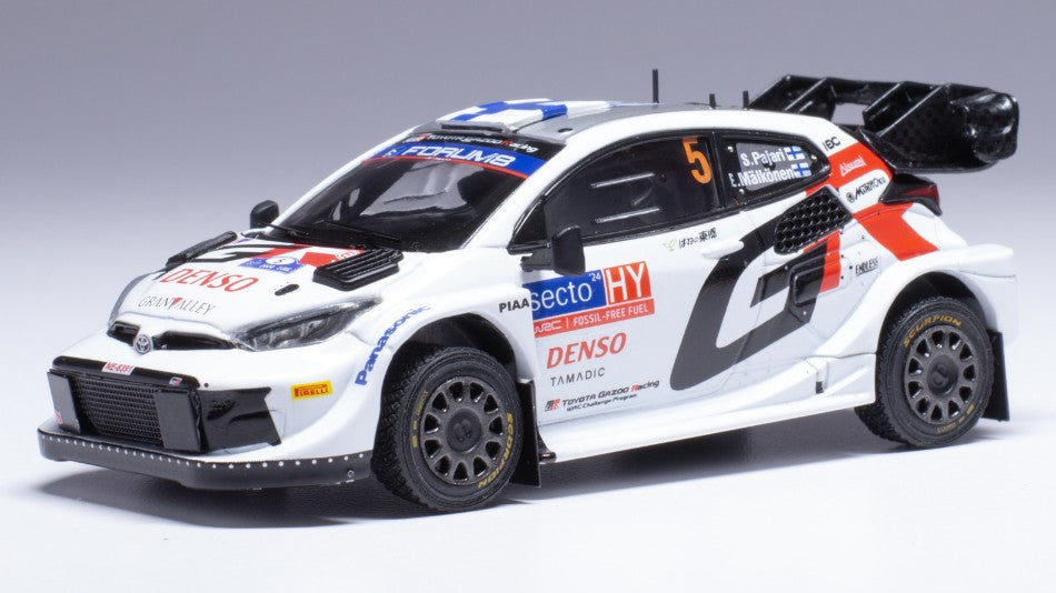 Toyota Gr Yaris WRC N.5 Rally Finland 2024 Pajari-malkonen – Ixo Model 1:43