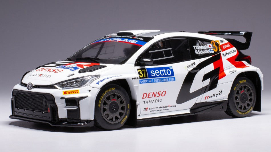 Toyota Gr Yaris Rally2 N.37 Rally Finland 2024 Yamamoto-Salminen 1:18 – Ixo Model