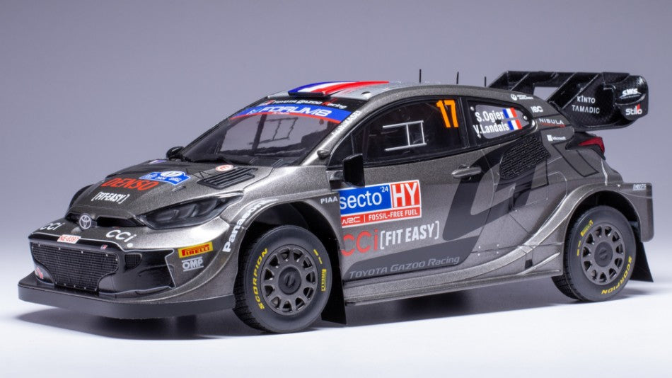 Toyota Gr Yaris Wrc N.17 Rally Finland 2024 Ogier-Landais 1:18 – Ixo Model