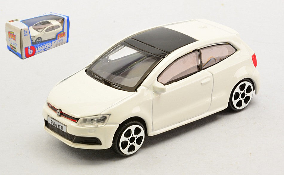 VW Polo Gti Mark 5 White – Burago 1:43