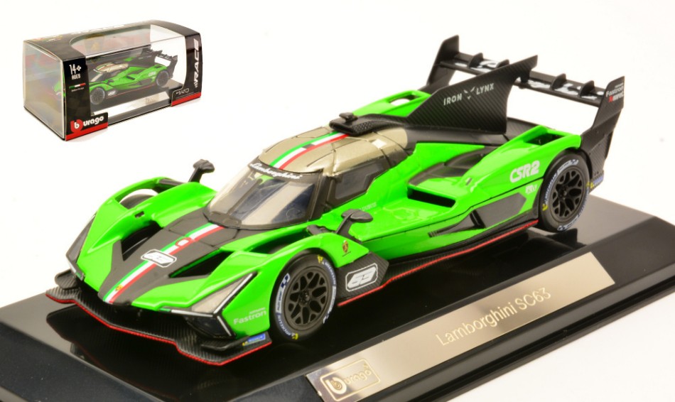 Lamborghini SC63 N.63 Iron Linx – Burago 1:43
