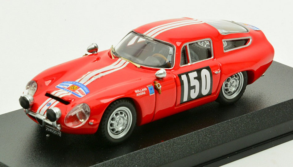 Alfa Romeo Giulia Tz N.150 Tour De France 1964 I.ROLLAND-G.AUGIAS – Best Model 1:43