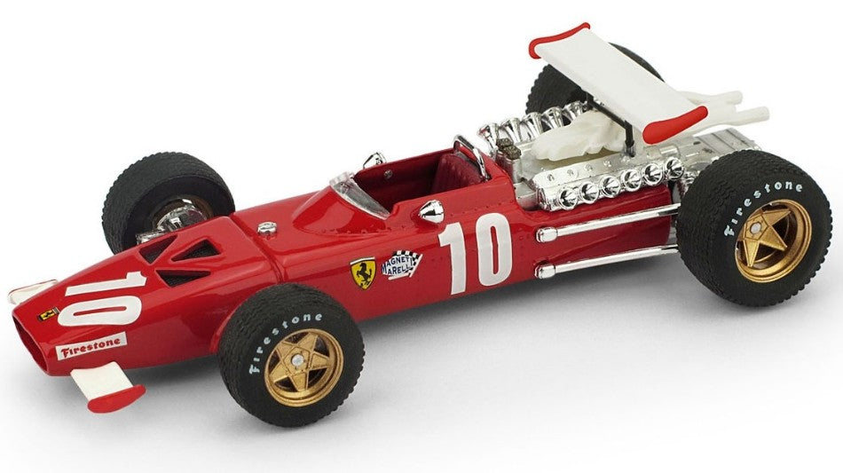 Ferrari 312 F1 Pedro Rodriguez 1969 N.10 6th Italy GP – Brumm 1:43