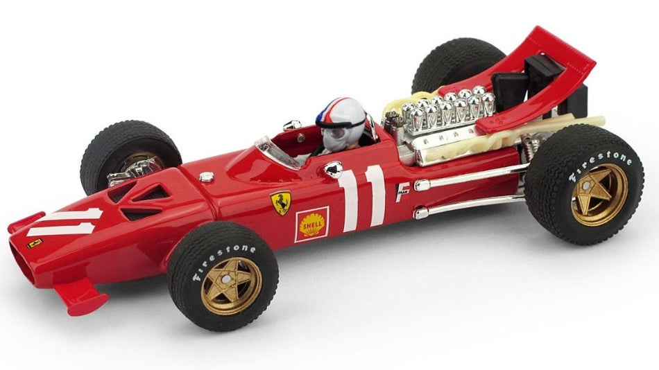 Ferrari Chris Amon 1969 N.11 Montecarlo GP W/pilote – Brumm 1:43
