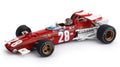 Ferrari 312 B Ignazio Giunti 1970 N.28 4th Belgium GP W/pilote – Brumm 1:43