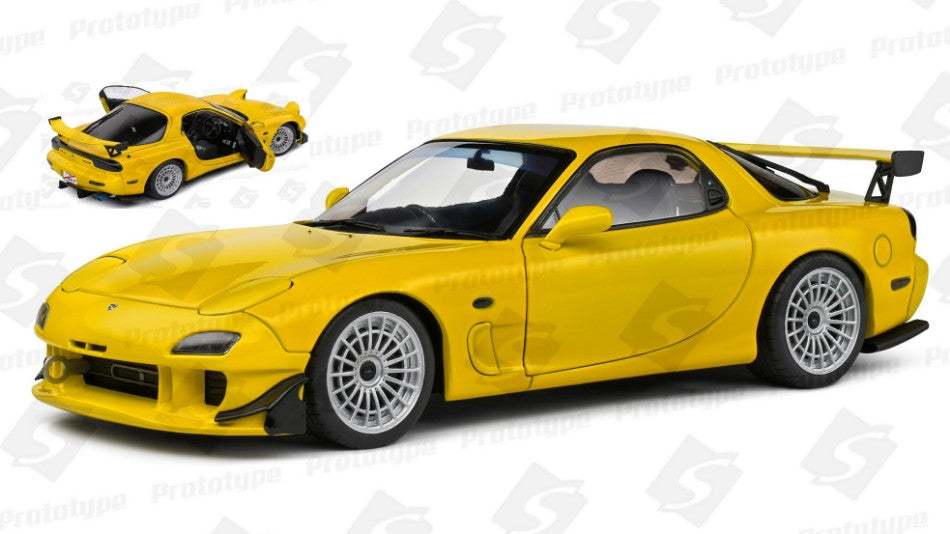 Mazda Rx-7 Fd RS Coupe 1994 giallo 1:18 – Solido