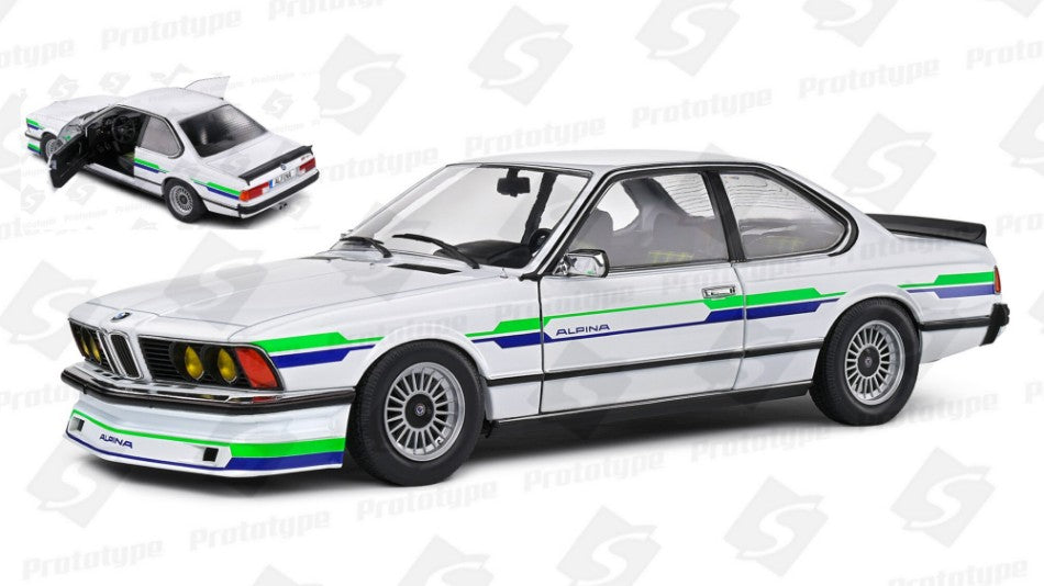 BMW 6-Series Alpina B7 Turbo (E24) Coupe 1984 bianco 1:18 – Solido