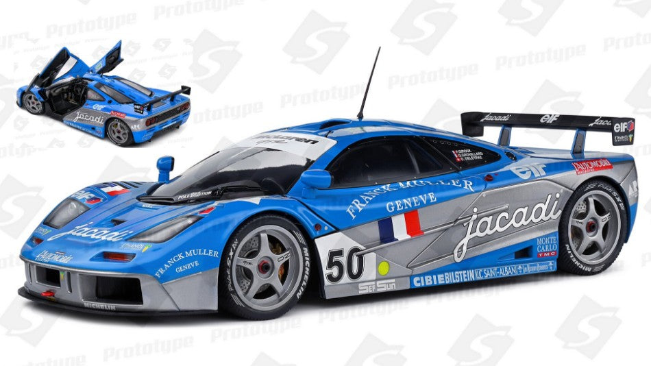 Mclaren F1 Gtr N.50 24H Le Mans 1995 Deletraz-Giroix-Grouillard 1:18 – Solido