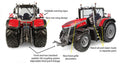Trattore Massey Ferguson 9S.425 Production Version – Universal Hobbies 1:32